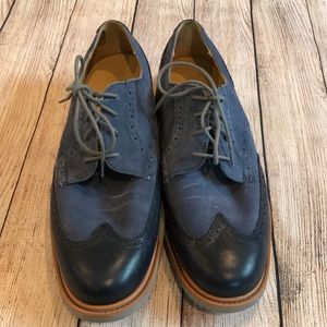 Men’s cole Haan grand os blue oxford 11